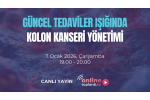 GÜNCEL TEDAVİLER IŞIĞINDA KOLON KANSERİ YÖNETİMİ
